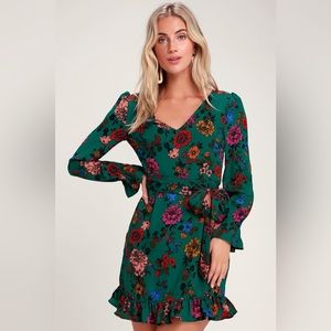 patterned floral dress Lulu’s
